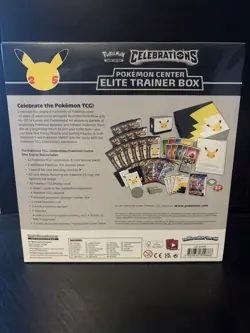 Pokemon TCG Celebrations 25th Anniversary Pokemon center Elite Trainer Box ETB - Image 4