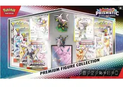 Pokemon Prismatic Evolutions Premium Figure Collection Lot Of 2 Fast Shipping! - Image 2