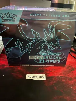 Pokemon Mega Evolution Phantasmal Flames Elite Trainer Box (Read Description) - Image 1