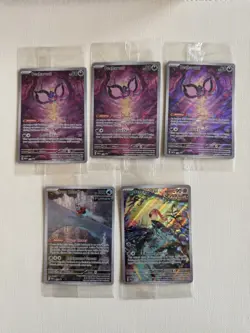 Pokemon Black Star Promo Sealed Bundle Lot x6 SVP 129, SVP 66, SVP 65 Pecharunt - Image 1