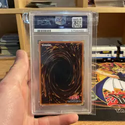 Yu-Gi-Oh Japanese Stardust Dragon TDGS-JP040 Holographic Ghost Rare PSA 9 MINT - Image 2