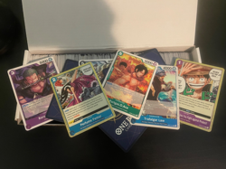 One Piece Bulk, 500 Card Lot, Various Sets | 50 Rare, 100 Uncommon, 350 Common - Image 1