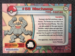 Machamp #68 Topps TV Animation Edition Pokemon Card NM - Image 2