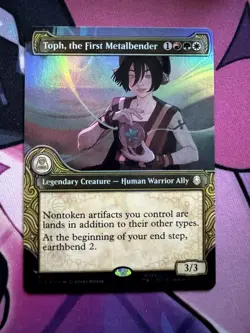 MTG Foil Toph, the First Metalbender (Showcase) R Avatar: The Last Airbender 353 - Image 1