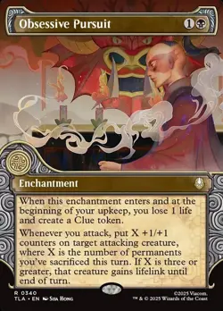 Obsessive Pursuit - Showcase - Avatar - TLA MTG - Image 1