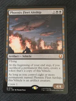 MTG Magic The Gathering -Phoenix Fleet Airship -M0114 - NM! ?? - Image 1