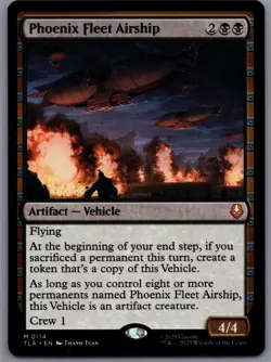 Phoenix Fleet Airship - 114 - Avatar: The Last Airbender- Near Mint - MTG - Image 1