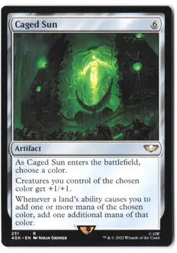 Caged Sun 231 MTG 40K NM - Image 1