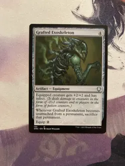 Grafted Exoskeleton NM MTG - All Will Be One Commander - Image 1