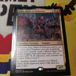 Anje, Maid of Dishonor Red Black Budget Commander Deck - Image 1