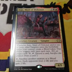 Anje, Maid of Dishonor Red Black Budget Commander Deck - Image 2