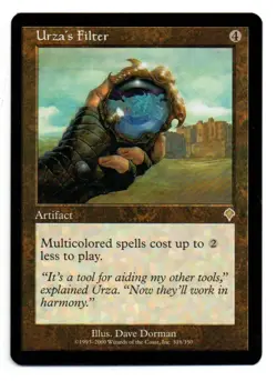 MTG Urza's Filter X1 Invasion edition rare - Image 1