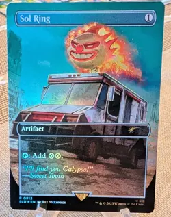 MTG Sol Ring (Rainbow Foil) Secret Lair Promo Twisted Metal 0912 NM - Image 1
