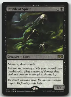 Pestilent Spirit R Ravnica Allegiance 81 LP - Image 1