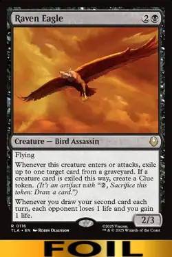 1x - Raven Eagle - FOIL #116 - Avatar: The Last Airbender - NM MTG - Image 1