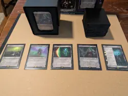Magic The Gathering Warhammer Necron Dynasties Precon Deck Excellent Condition - Image 1