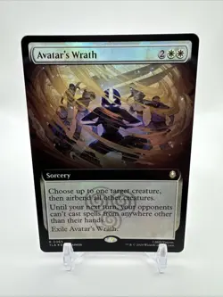 Avatar's Wrath (Extended Art) (Foil) Avatar: The Last Airbender (0365) - NM MTG - Image 1