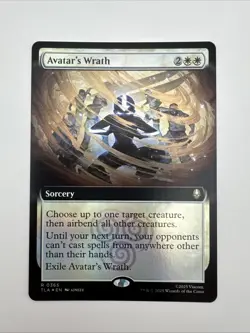 Avatar's Wrath (Extended Art) (Foil) Avatar: The Last Airbender (0365) - NM MTG - Image 3