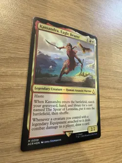 🇬🇧 MTG Assassin’s Creed - Kassandra, Eagle Bearer #059 Foil Mythic Rare NM - Image 2