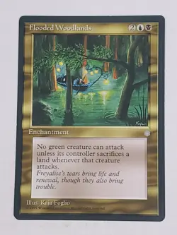 MTG Flooded Woodlands (Ice Age/Gold/R) - BGM - Image 1