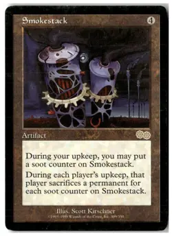 MTG Smokestack - Urza's Saga Heavily Played English - Image 1