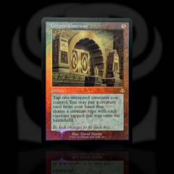 Cryptic Gateway •Retro Frame Foil• Dominaria Remastered • Rare Artifact, MTG DMR - Image 1
