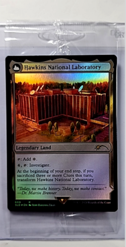 MTG Magic The Gathering Secret Lair Foil #609 Hawkins National Laboratory Sealed - Image 1