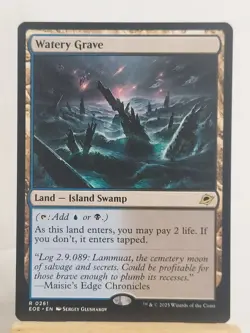 Magic The Gathering: Rare Watery Grave #261 Edge of Enernities - Image 1