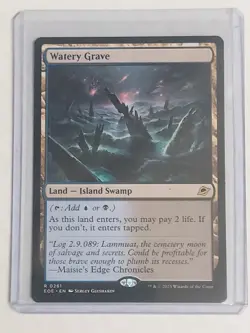 Magic The Gathering: Rare Watery Grave #261 Edge of Enernities - Image 3