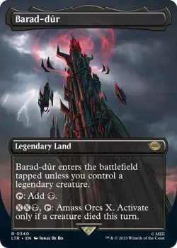Barad-dur (0340) (Borderless) - Universes Beyond: The Lord of the Rings - Image 1