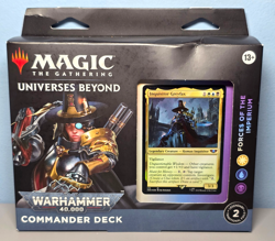 Magic the Gathering MTG Warhammer 40K Commander: Forces of Imperium -SEALED - Image 1
