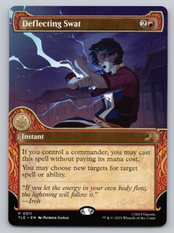 Deflecting Swat Showcase- MTG Avatar: The Last Airbender TLA - Image 1