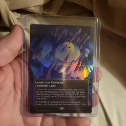 Gemstone Caverns (0061) (Borderless) Edge of Eternities: Stellar Sights Foil MTG - Image 1