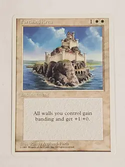 MTG Fortified Area (4th Edition/White/C) - BGM - Image 1