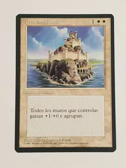 MTG Fortified Area (Spanish 4th Edition (BB)/White/C) - BGM - Image 1