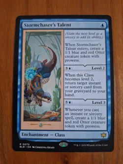 Stormchaser's Talent BLB 075 Rare Bloomburrow Standard Pixie NM MTG - Image 1