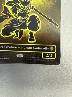 Aang, Swift Savior (Borderless) (Neon Ink Foil) Avatar: The Last Airbender Foil - Image 2