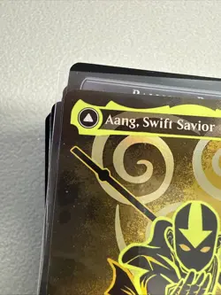 Aang, Swift Savior (Borderless) (Neon Ink Foil) Avatar: The Last Airbender Foil - Image 4