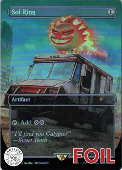 MTG Sol Ring (Rainbow Foil) (912) | NM Foil | Secret Lair Twisted Metal {SLD} - Image 1