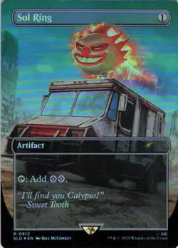 MTG Sol Ring (Rainbow Foil) (912) | NM Foil | Secret Lair Twisted Metal {SLD} - Image 2