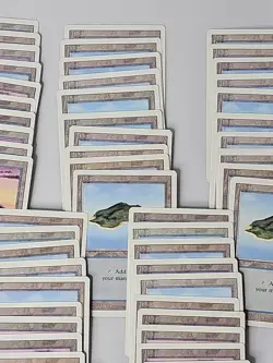 MTG Revised Lands Lot - 55+ Lands - Islands - LP - Image 4