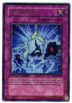 Yugioh TCG Justi-Break SP02-EN004 Sneak Peek Participation: Series 2 Limited Ed - Image 1