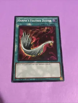 Harpie's Feather Duster EGS1-EN022 Super Rare 1st Edition Yu-Gi-Oh - Image 1
