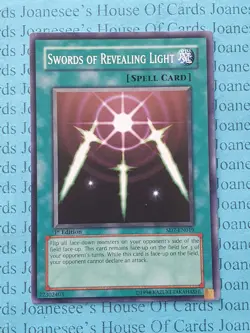 SD7-EN019 Swords of Revealing Light Yu-Gi-Oh Card 1st Edition New - Image 1