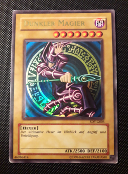 Yu-Gi-Oh! Dunkler Magier, SDY-G005, Ultra Rare, 2. Auflage, Deutsch, Good - Image 1