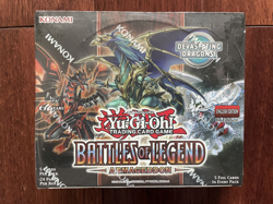 Yugioh! Battles Of Legend Armageddon - Booster Box 1st Edition Factory - SEALED - Image 1
