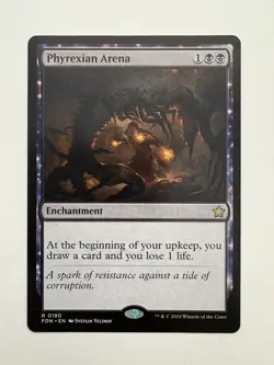 Phyrexian Arena MTG Magic the Gathering Card NM Near Mint FDN - Image 1