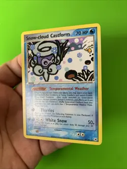Snow-Cloud Castform 25/101 EX Hidden Legends Non-Holo Pokemon Card LP+ - Image 3