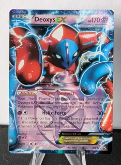 Deoxys EX (Team Plasma) #BW82 LP Pokemon Card TCG - Image 1