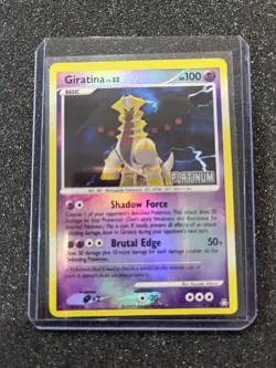 Pokemon Giratina TCG Promo Card 4/146 Reverse Holo Platinum Stamped 2008, MP - Image 1